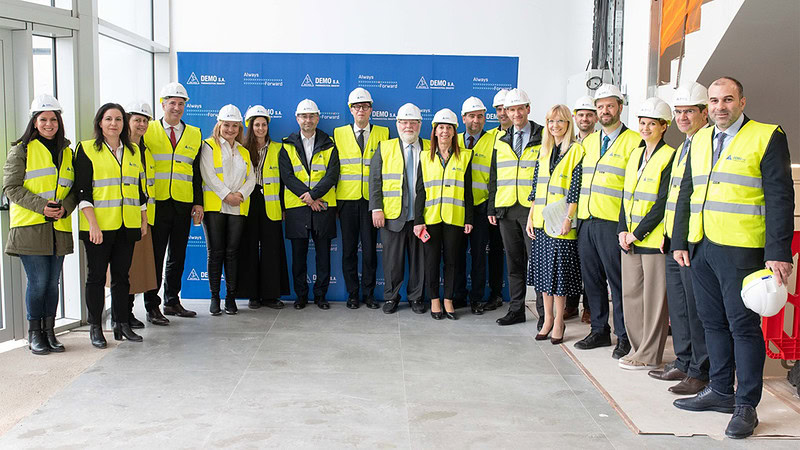 Στελέχη της Ε.Ε. στο ερευνητικό κέντρο Βιοτεχνολογίας της DEMO