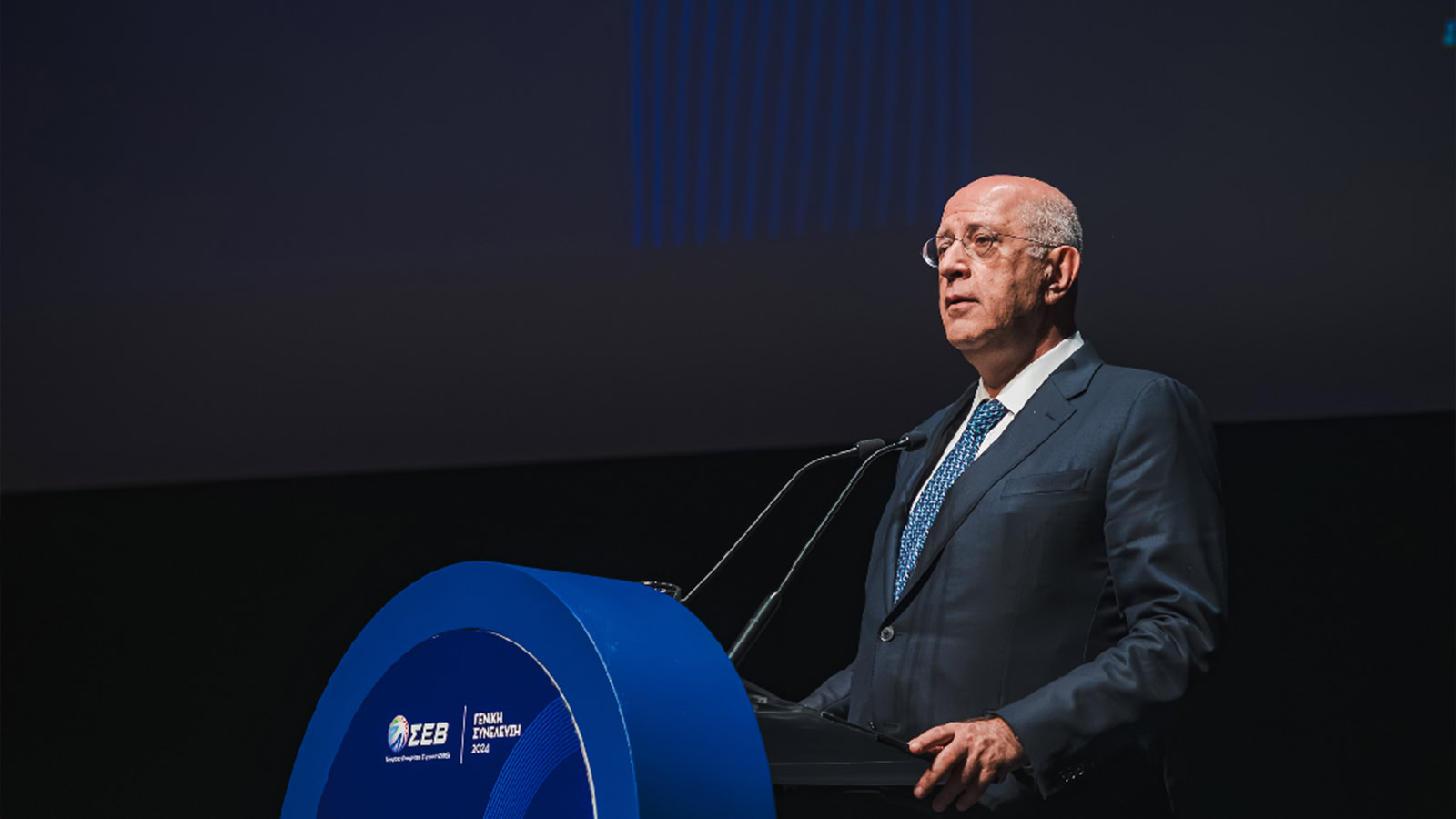 Ο πρόεδρος του ΣΕΒ Σπύρος Θεοδωρόπουλος