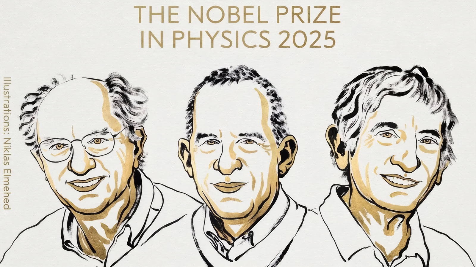 Τρεις επιστήμονες βραβεύθηκαν με το Νόμπελ Φυσικής 2025 για τα πειράματα της κβαντικής σήραγγας