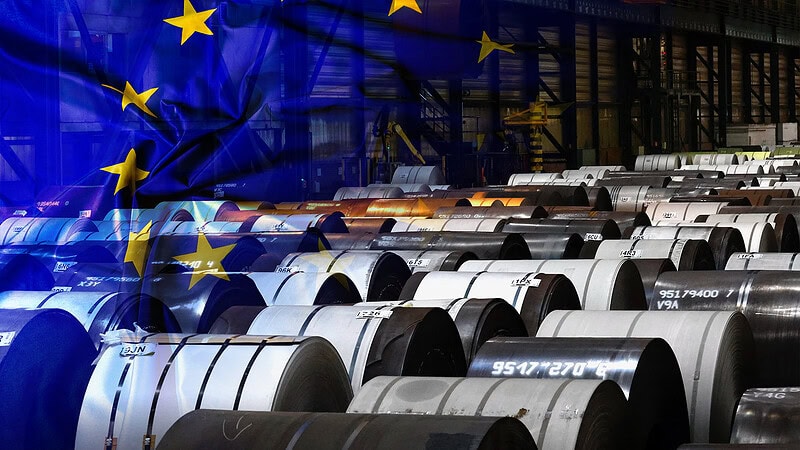 Η ΕΕ λαμβάνει μέτρα για να προστατεύσει τη χαλυβουργία από την Κίνα