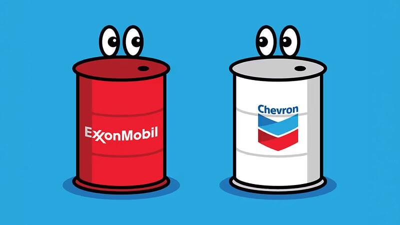 Πτώση κερδών για Exxon και Chevron παρά την άνοδο των τιμών πετρελαίου λόγω πολέμου